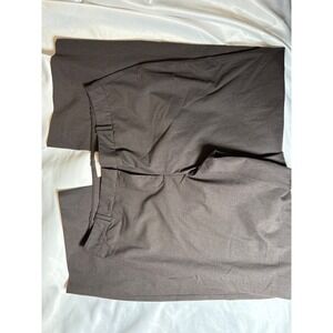 Loft Julie Wide Leg Dress Pants Womens 14 Dark Brown Office Trousers